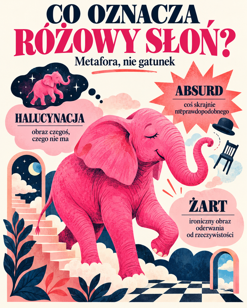 znaczenia różowe słonie
