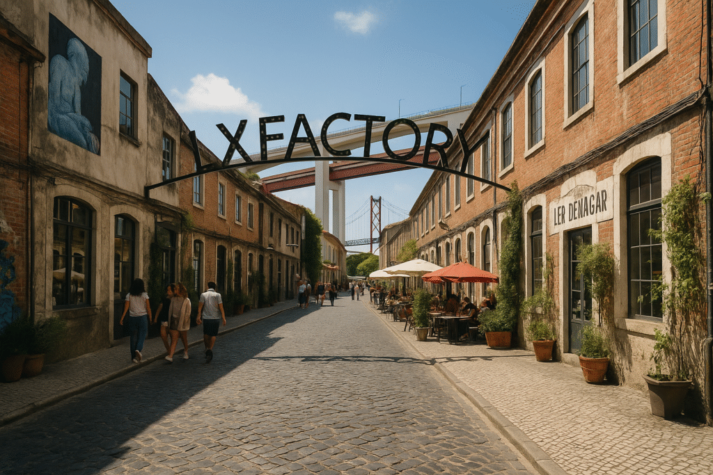 LX Factory – industrialny raj dla artystów, smakoszy i miłośników miejskich klimatów w Lizbonie lx factory