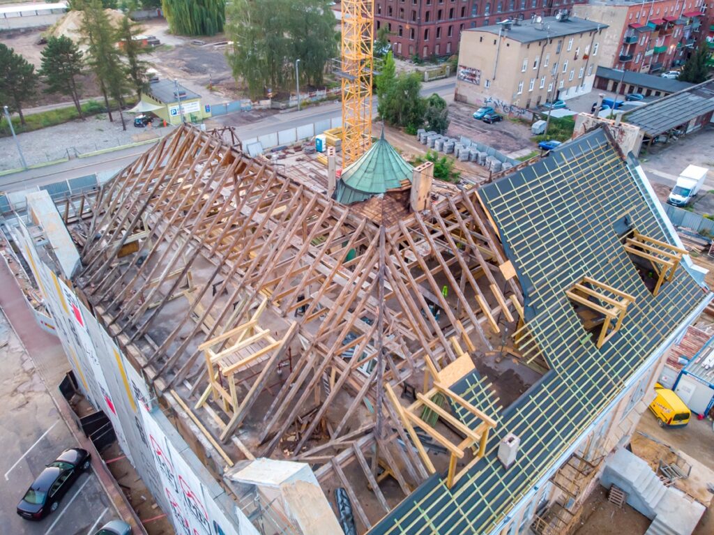 Wymiana więźby dachowej